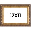 PosterPalooza | Museum Gold Picture Frame - UV Acrylic, Backing Board, Hanging Hardware Included - 2 of 4
