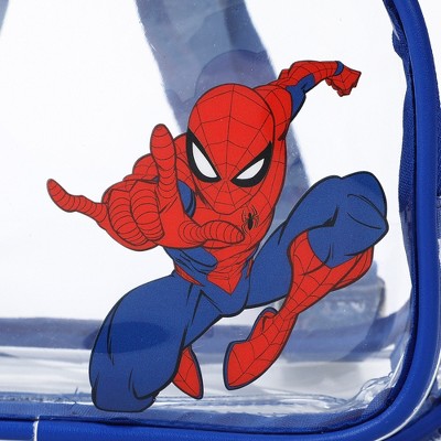 Spider-Man Classic Heroic Pose Clear 10" Adult Mini Backpack — фото 6