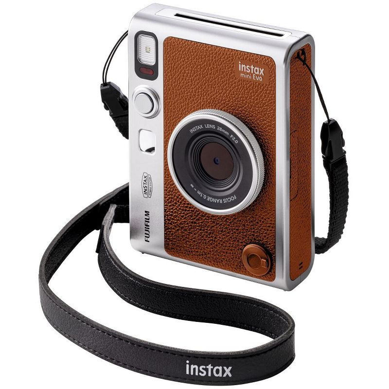 Fujifilm Instax Mini EVO Instant Camera - Brown, 2 of 5