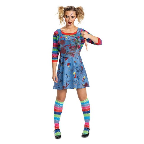 Womens Child's Play Chucky Costume - Small - Multicolored : Target