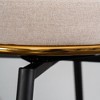 CAVINAS 25.2"Counter Height Swivel Bar Stools with Velvet Upholstery,Set of 2,Modern Counter Stools,Chic Accent Chairs for Kitchen - 3 of 4