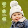 KeaBabies 2pk Baby Hats, Baby Beanies, Newborn Hats for Baby Girls, Boys, Baby Winter Hat, 0-36 Months Infant Hat - 4 of 4