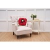 C&F Home 18" x 18" Poppy Hooked Pillow - 3 of 3