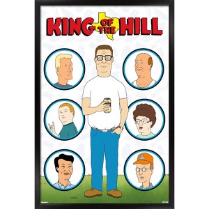Trends International King of the Hill (1997) - Neighbors of Arlen Grid Framed Wall Poster Prints - 1 of 4
