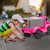 Jojoka 6V Ride on Truck for Toddlers -Electric Car w/Spacious Storage,Music,LED Lights,Rechargeable Battery & Easy Start Button - 3 of 4