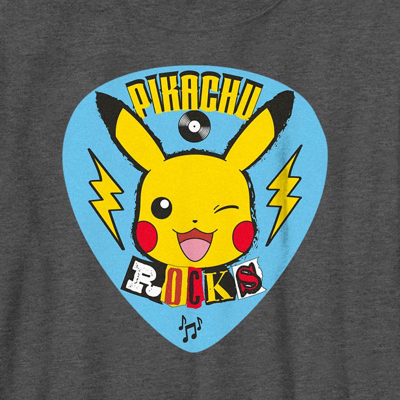 Boy's Pokemon Pikachu Rocks T-Shirt, 2 of 6
