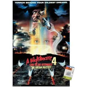 Trends International A Nightmare on Elm Street 4: The Dream Master - One Sheet Unframed Wall Poster Prints - 1 of 4