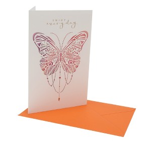 Unique Bargains Greeting Card Assorted Color 7.3"x5"x0.4" 1 Pc - 1 of 4