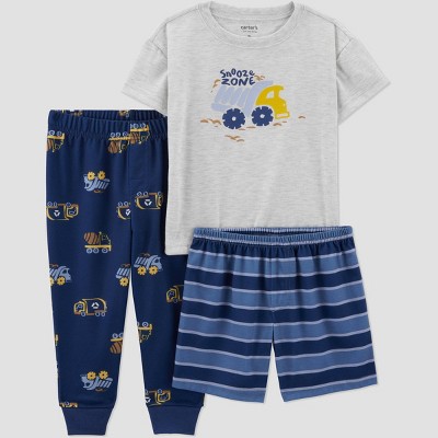 Carter's Just One You® Toddler Boys' 3pc Pajama Set