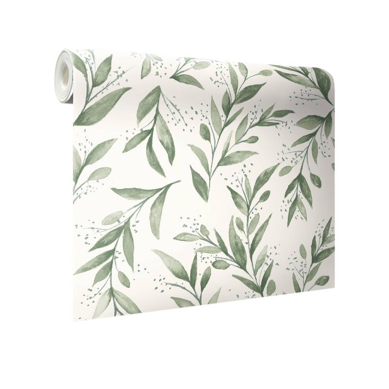 RoomMates Olive Branch Olive Magnolia Home Wallpaper Green, 6 of 14