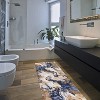 World Rug Gallery Contemporary Abstract Cushioned Anti Fatigue Standing Kitchen Mat - 4 of 4