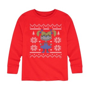 Boys' - Rugrats - Tommy and Friends Happy Holidays Long Sleeve Graphic T-Shirt - 1 of 4