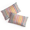 Deny Designs 3pc King Ninola Design Charming Nostalgia Gingham Duvet and Sham Set - 3 of 4