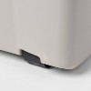 Latching 45gal Wheeled Tote Spaceship Gray Base with Lid and Latch - Brightroom™ - image 3 of 3