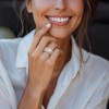 Ross-Simons 2.00 ct. t.w. Round and Baguette Diamond Ring in 14kt Yellow Gold - 2 of 4
