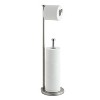 SunnyPoint Free Standing Bathroom Toilet Paper Holder Stand Brushed Nickel (02-DAS3275 BC) - 3 of 3