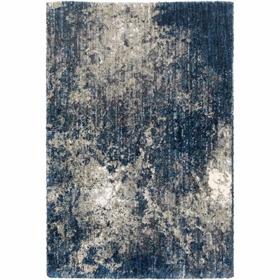 Oriental Weavers Aspen 2060L Blue/ Grey Indoor Area Rug - 3'10" x 5'5"