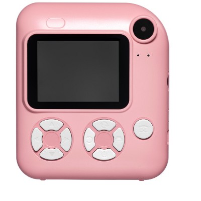 SUGIFT 48MP Kids Instant Camera with Thermal Printing with 1080P Video, Fun Filters, Games, 2.4" Screen, 32GB Card, 4 Rolls Paper