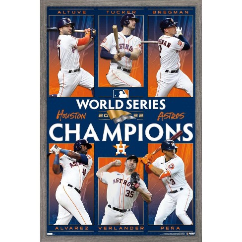 Buy Houston Astros 2022 MLB World Series Champions Framed 16 x 20