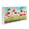 Stupell Industries Bright Red Poppies Meadow, 24" x 10" - 3 of 4