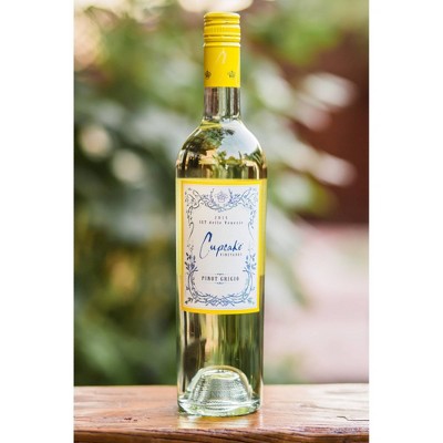 Cupcake Pinot Grigio White Wine - 750ml Bottle