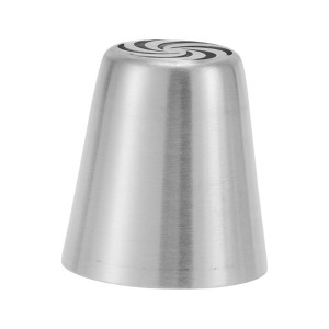 Unique Bargains Piping Tip 304 Stainless Steel Silver Tone 0.98"x1.46"x1.65" 1 Pcs - 1 of 3