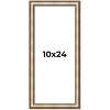 PosterPalooza | Panoramic Refined Silver Picture Frame - UV Acrylic, Foam Board Backing, Hanging Hardware - 2 of 4