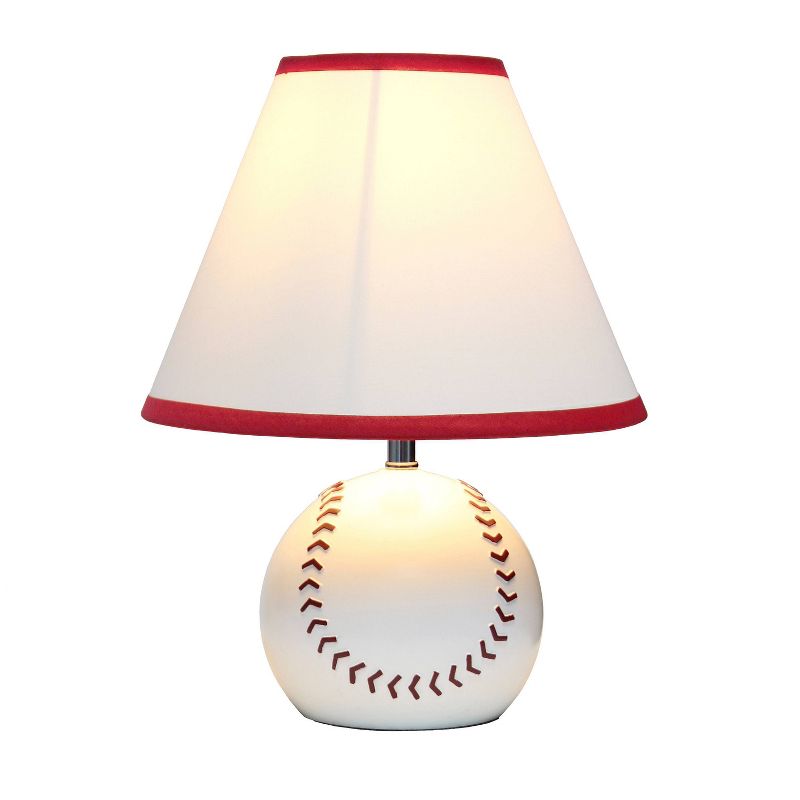 11.5" SportsLite Tall Athletic Sports Base Bedside Table Desk Lamp - Simple Designs, 2 of 12