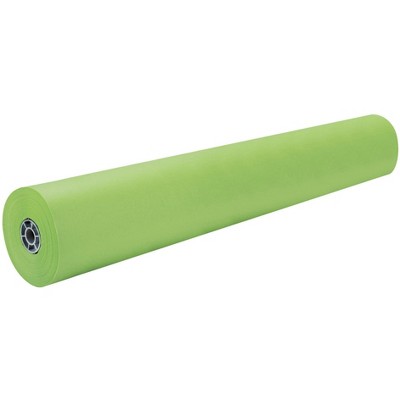Rainbow Kraft Duo-Finish Kraft Paper Roll, 40 lb, 36 Inches x 1000 Feet, Lite Green
