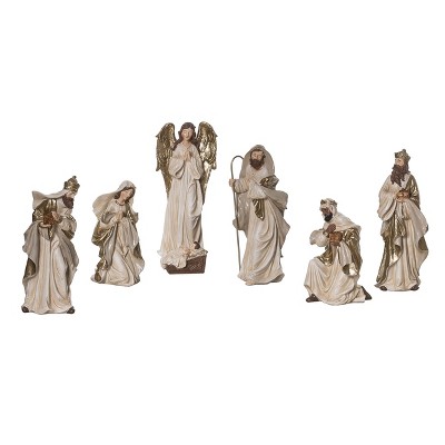 Northlight Vibrantly Colored Traditional Christmas Nativity Figurine ...