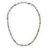 Black Bow Jewelry Men's Stainless Steel 6mm Disk Link Chain Necklace, 20 Inch - 2 of 4
