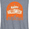 Women's - Disney - Happy Halloween Tombstone Graphic Racerback Tank - 2 of 4