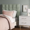 Twin Ryan Tufted Stick-on-the-Wall Dorm Headboard - Threshold™ - 2 of 4