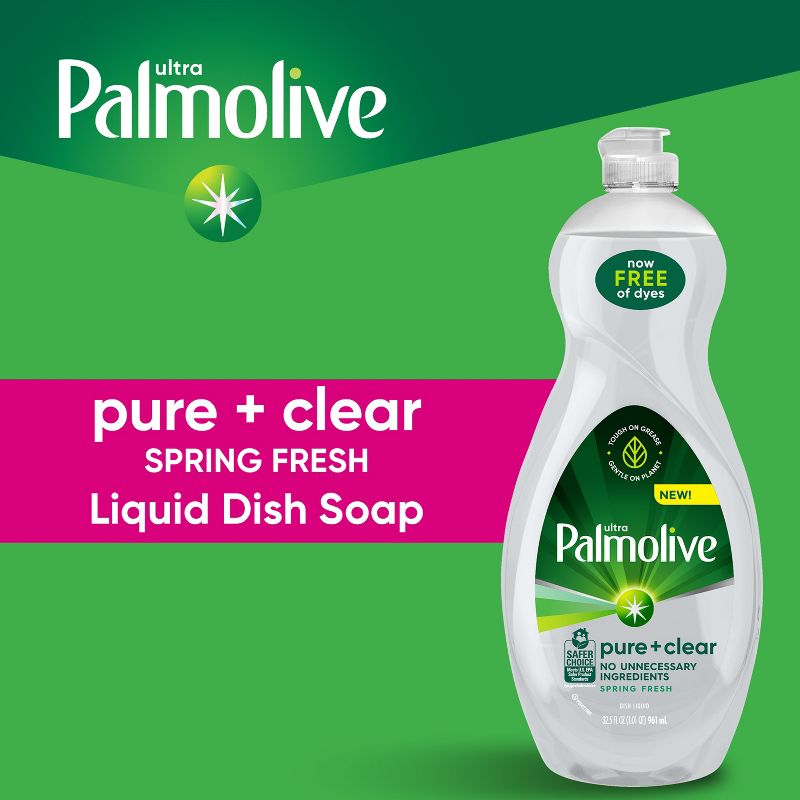 Palmolive Ultra Pure + Clear Liquid Dish Soap, 4 of 11