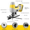 ZACHVO 20V Cordless Brushless Jigsaw with LED, 6 Speeds, 4 Orbital Settings, Bevel Cutting, 6 Blades Included - 2 of 4