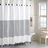Panama Stripe Shower Curtain - Peri Home