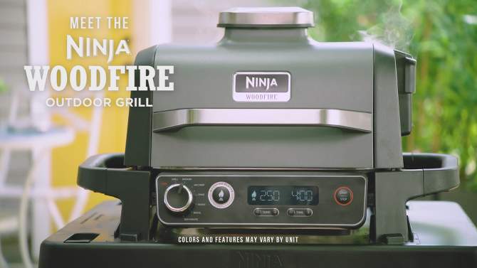 Ninja OG701TGT 7-in-1 Master Woodfire Outdoor Grill and Smoker - Black, 2 of 16, play video