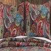 Greenland Home Fashions Tivoli Multi Sham – 20x26 Inches, Soft Microfiber, Colorful Elegant Design - 2 of 3