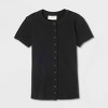 Women's Short Sleeve Button-Down T-Shirt - Universal Thread™ - 4 of 4