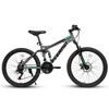 Grungis Mountain Bike with Dual Suspension for Adults,21-Speed Shifter Lever with Gear Indicator,Carbon Steel Frame,Mechanical Disc Brake - 3 of 4