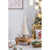 Gulches Series  Brown Shatterproof Wooden Tree Table Christmas Ornament - 2 of 4