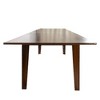 PAGED Extendable Dining Table Wood Console Table, 35.43-118.5" Living Room Table for Indoor and Outdoor, Space Saving - 3 of 4