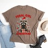 Simply Sage Market Women's Feral Girl Christmas Short Sleeve Garment Dyed Tee - 3 of 4
