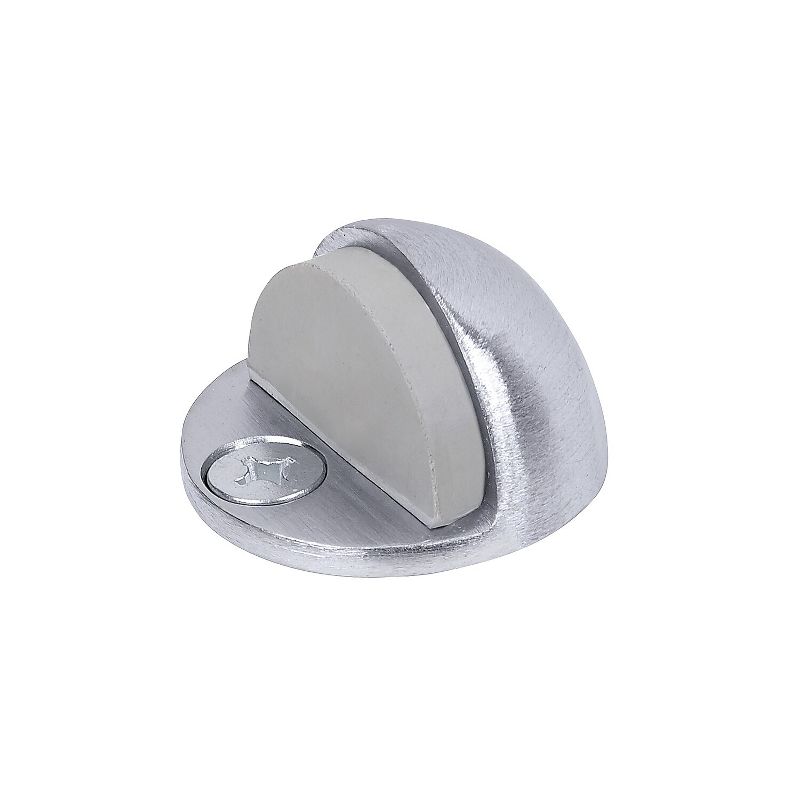 Tell Manufacturing Tell Low Dome Floor Stop Satin Chrome Finish DT100033, 1 of 2