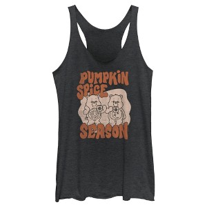 Women's Care Bears Pumpkin Spice Season Racerback Tank Top - 1 of 4