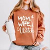 Simply Sage Market Mom Wife Witch Cursive Lightweight Garment Dyed Sweatshirt - 2 of 4