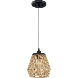 Quoizel Lighting Romain 1 - Light Pendant in  Earth Black - 1 of 3