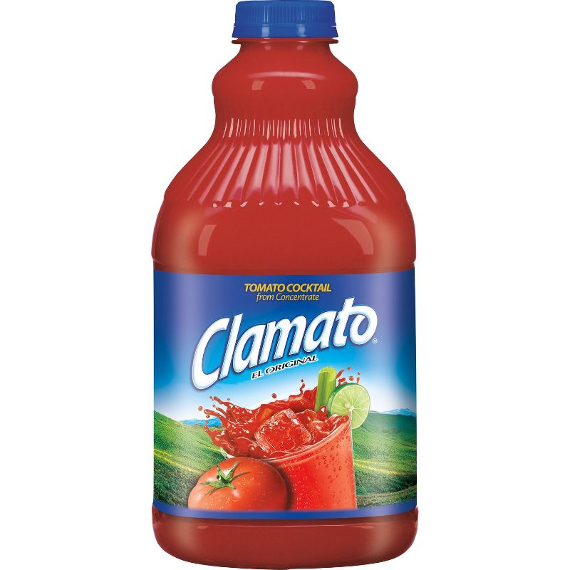 Clamato Original Tomato Cocktail Drink - 64 fl oz Bottle, 2 of 8
