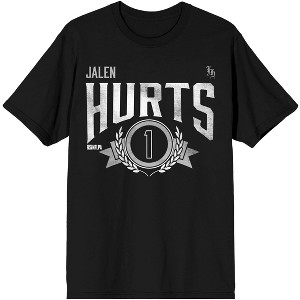 NFLPA Jalen Hurts Distressed Number Graphic Tee for Men : Target