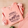 Simply Sage Market Denali National Park and Reserve Alaska EST. 1917 Lightweight Garment Dyed Sweatshirt - 3 of 4